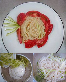 冷やし中華風かんたんサラダ